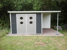 Fenster - Garatec isolierte Garagen Gartenhäuser Geräteschuppen